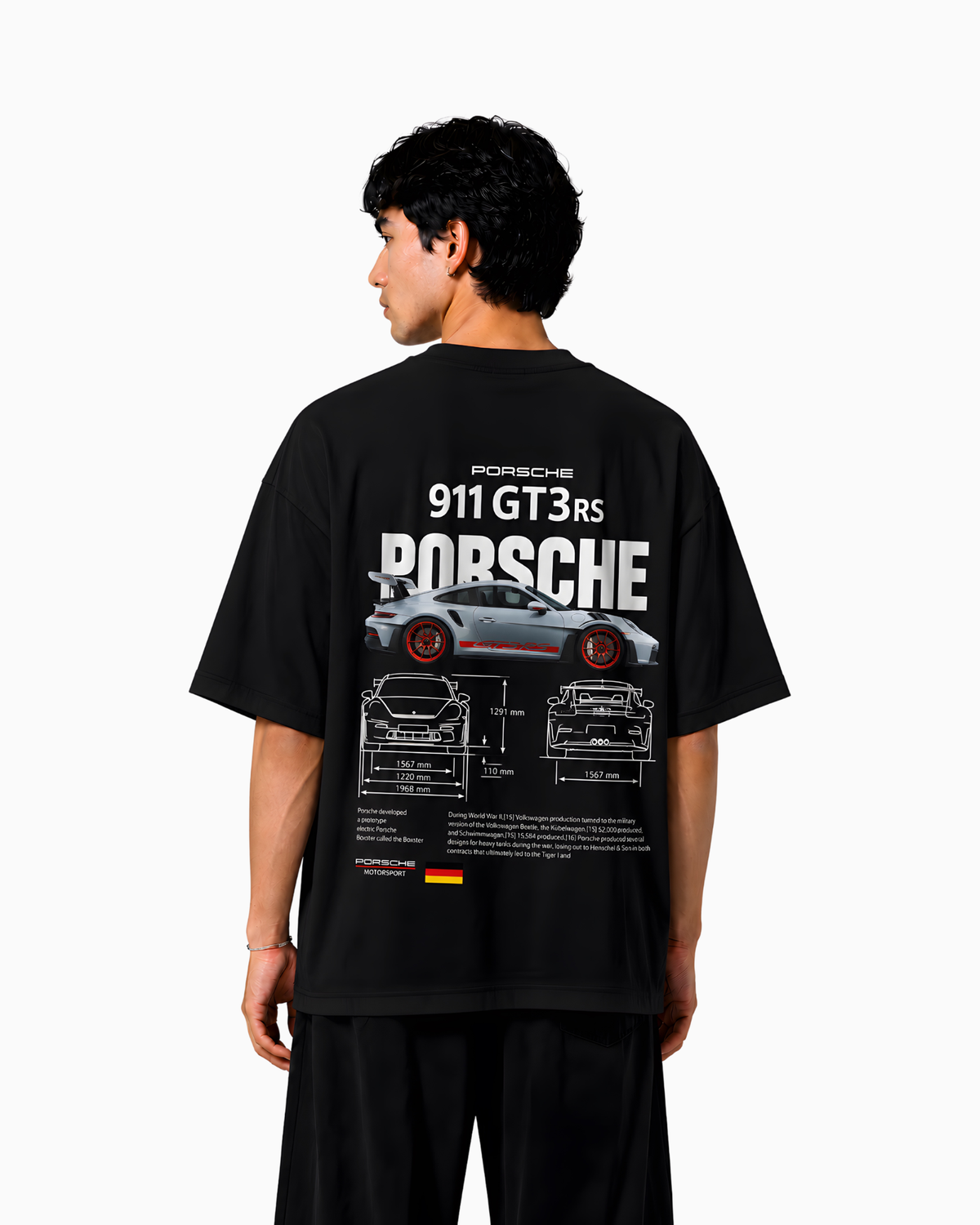 Porsche DropShoulder T Shirt