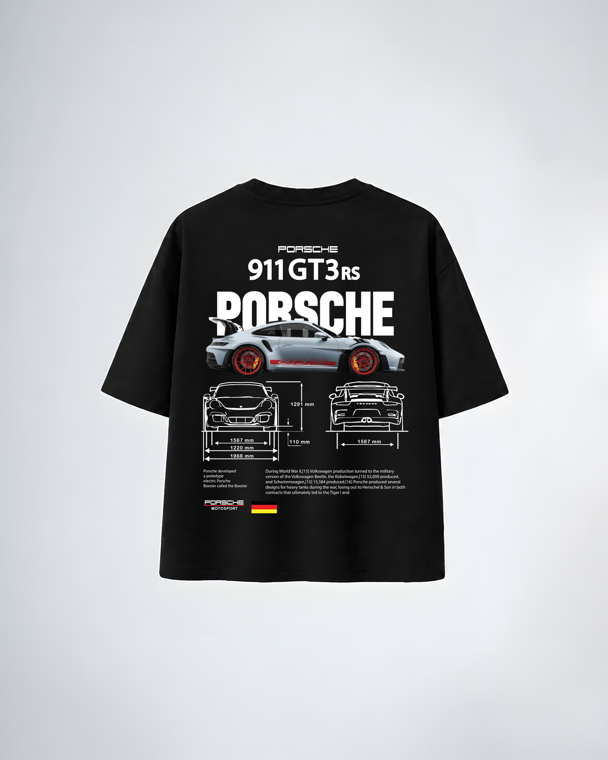 Porsche DropShoulder T Shirt